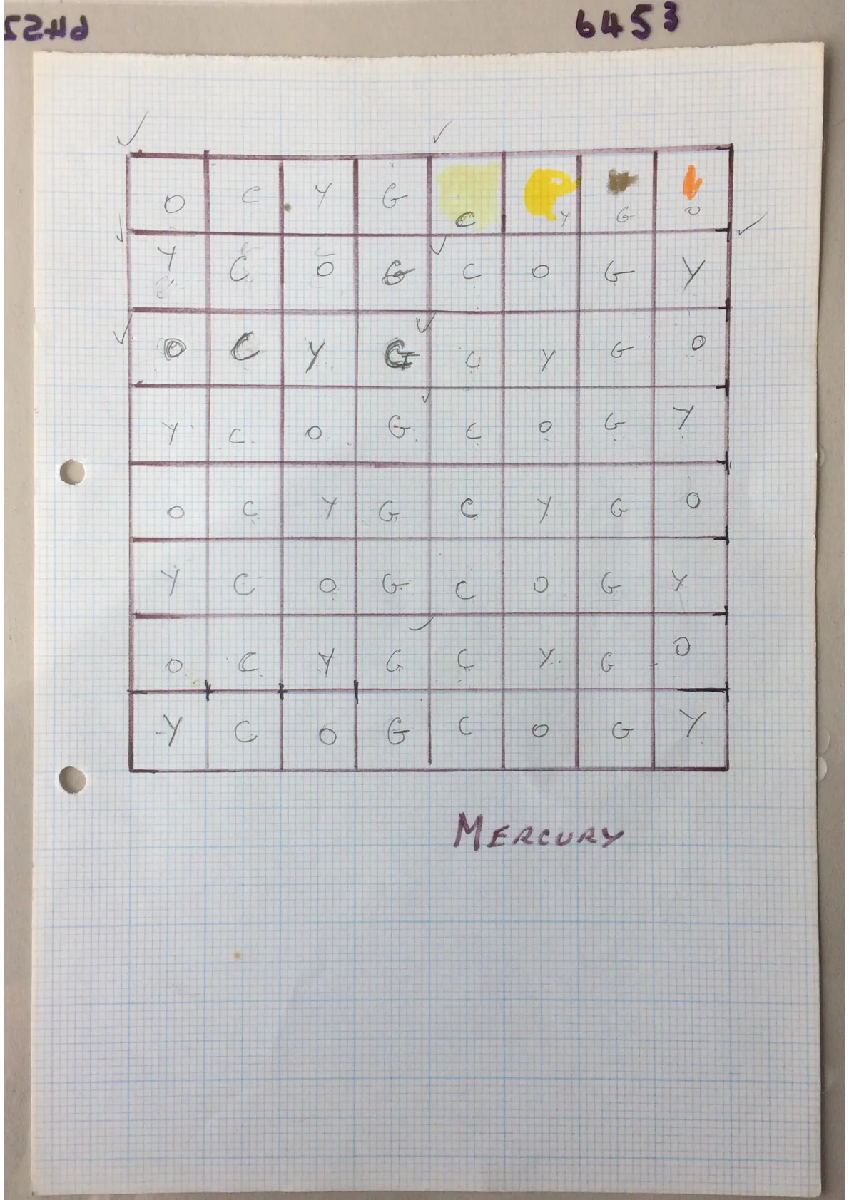 Alex Sanders (attributed), Square of Mercury