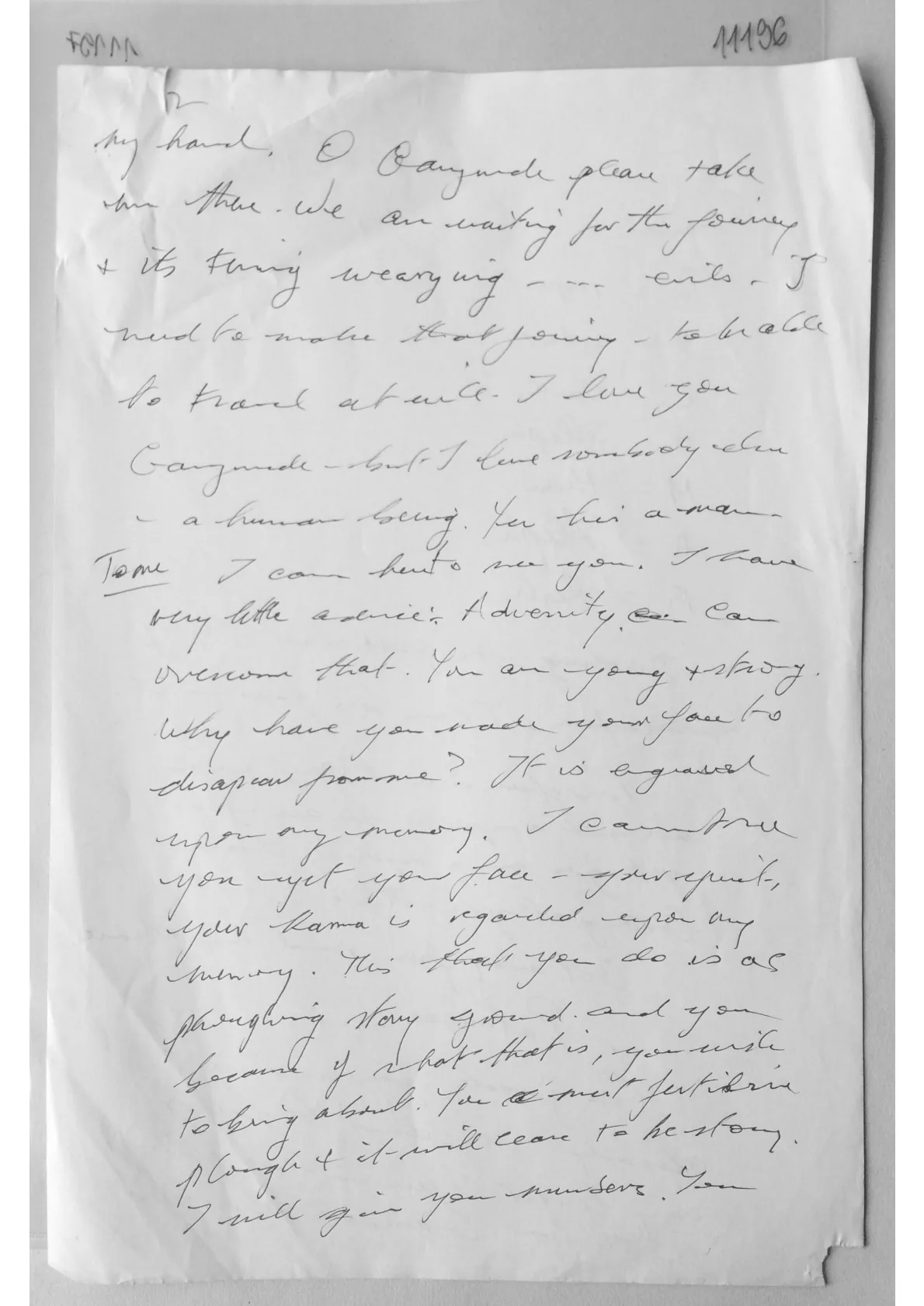Rocamar - handwritten notes