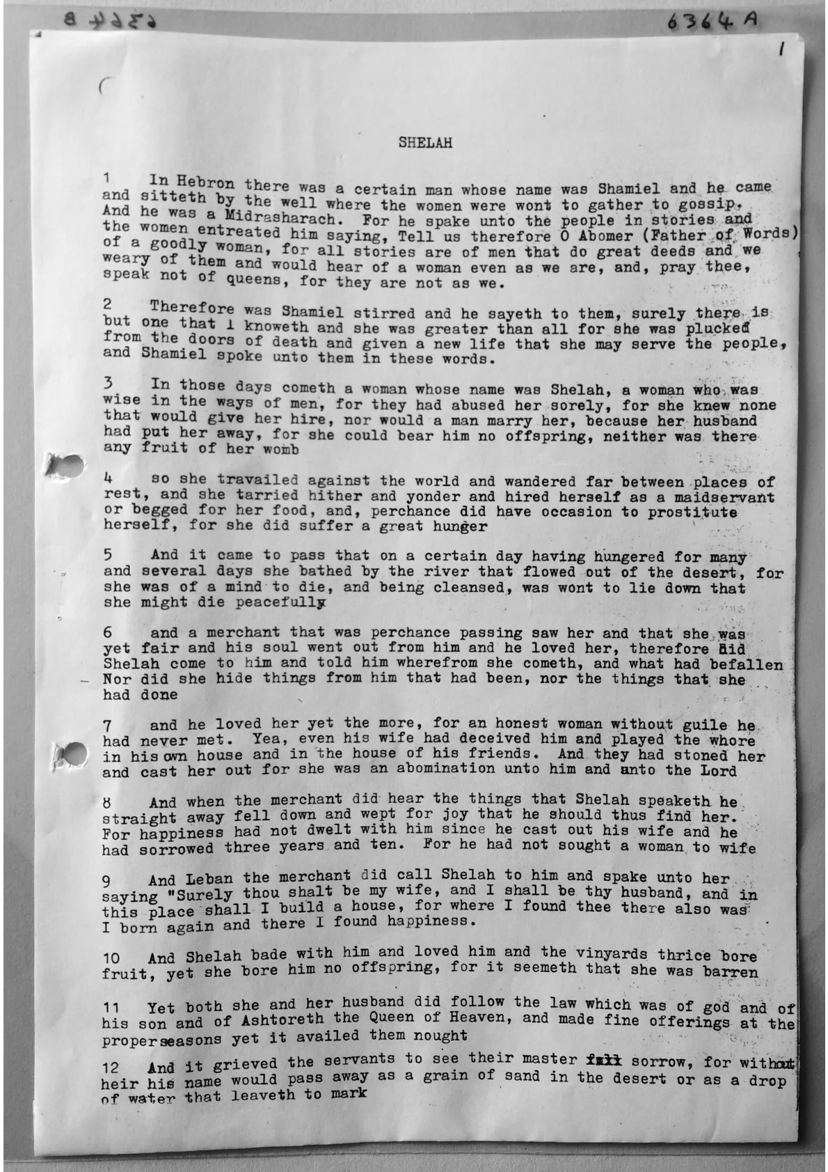 Shelah Lectures Typed Documentation by Alex Sanders, document 6364 a/g