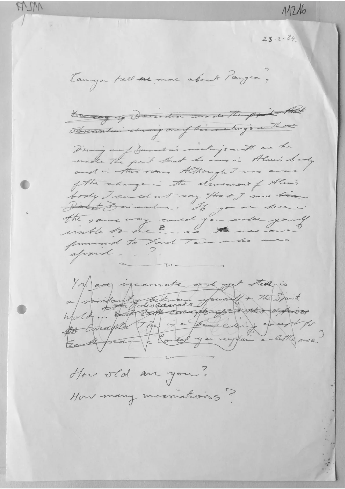 Trance Notes, document 11216