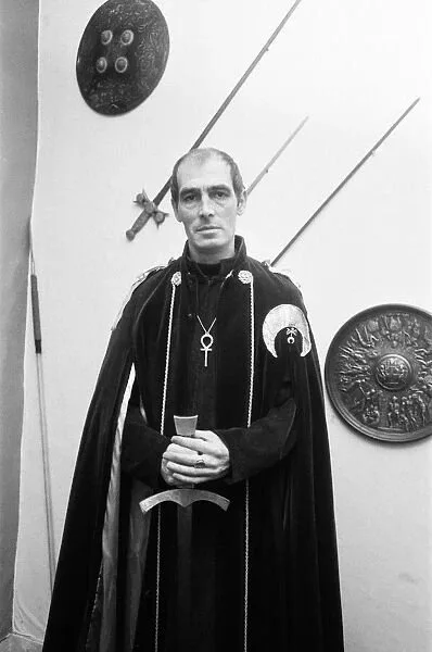 Alex with ritual tools