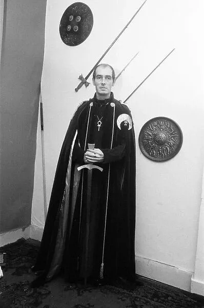Alex with ritual tools