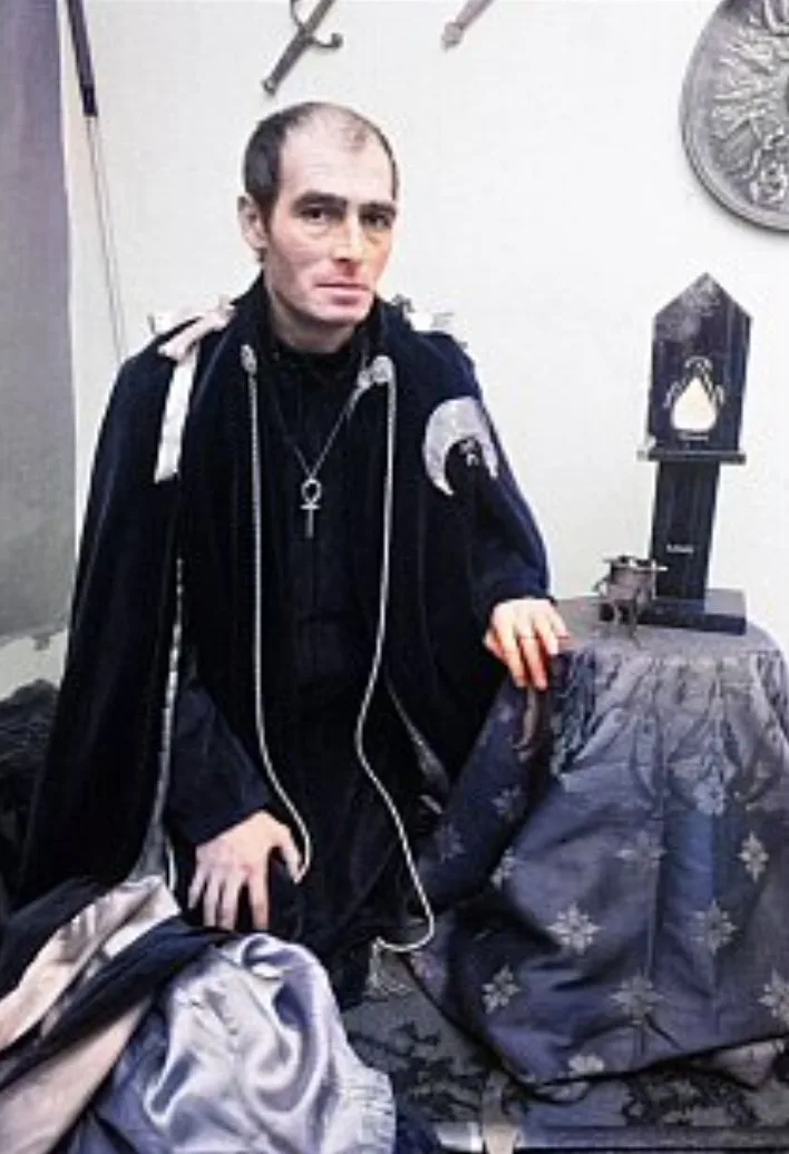 Alex with ritual tools