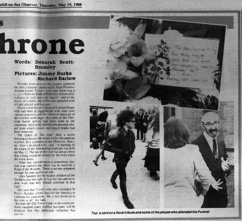 'The vacant throne', Bexhill Observer, 19 May 1988