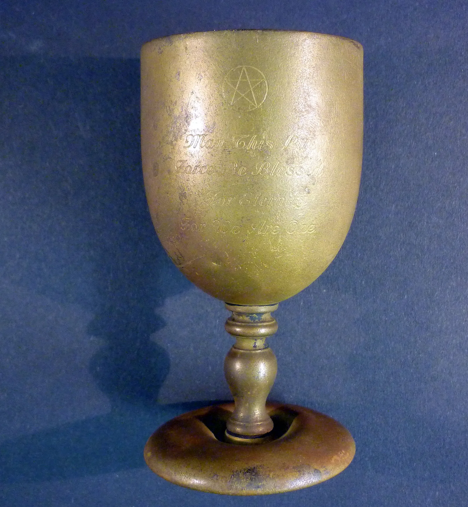 Cup found on Bexhill beach, two views, 1989