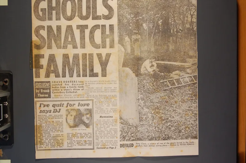 'Black Magic Ghouls Snatch Family' - news article