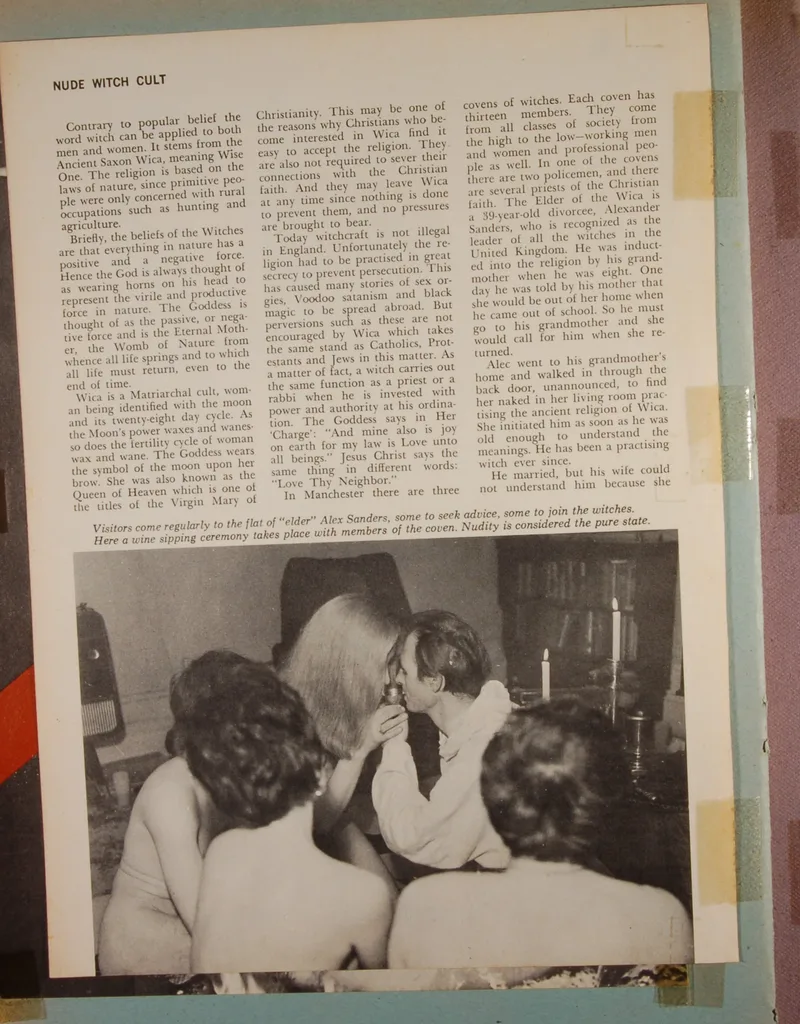 England's Nude Witch Cult! - 'Swank' article from 1966