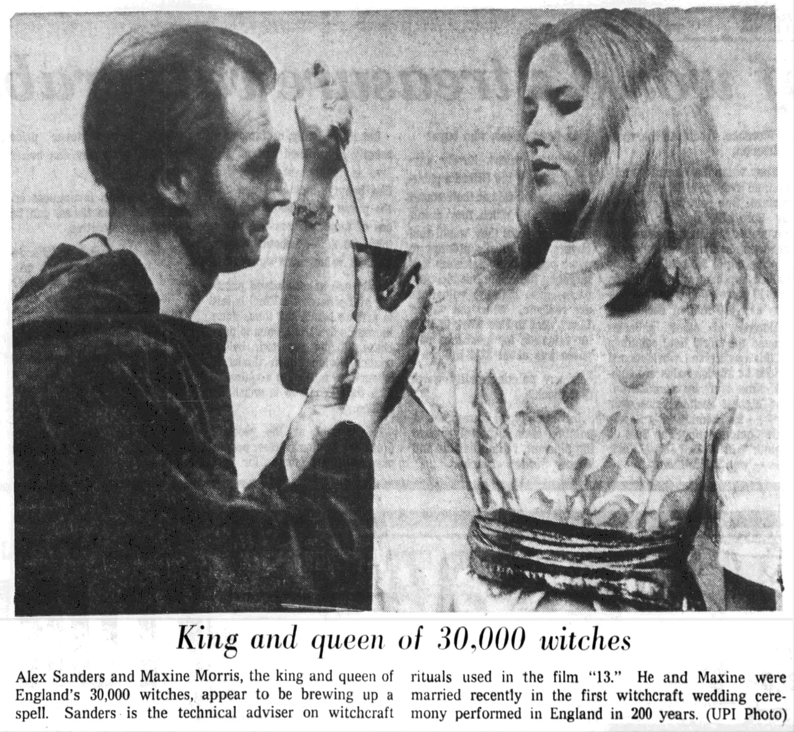 'King and queen of 30,000 witches', Daily Times-Advocate, 1 February 1966