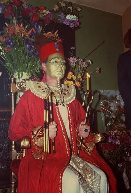 Sed Rite - Alex Sanders at the Temple of the Mother, 15 Clanricarde Gardens, London, 1976