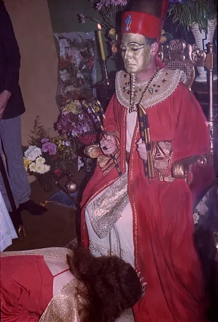 Sed Rite - Alex Sanders at the Temple of the Mother, 15 Clanricarde Gardens, London, 1976