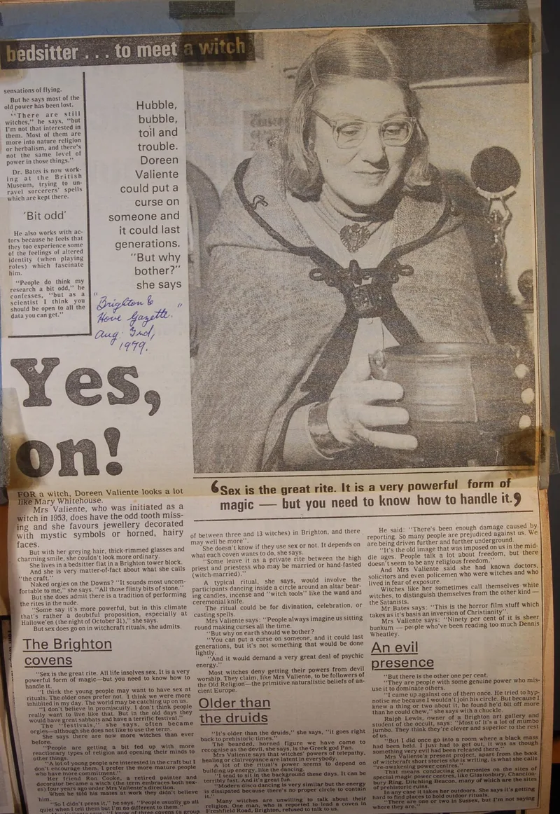 Newspaper article - Sex rituals? Yes they do go on!