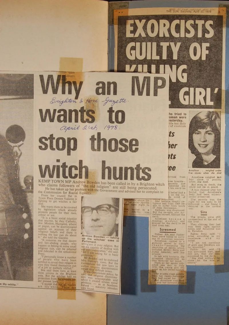 Newspaper article - Why an MP wants to stop those Witch hunts
