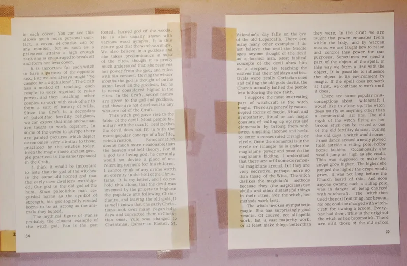 Witchcraft by Thain, Article on Witchcraft from USA.