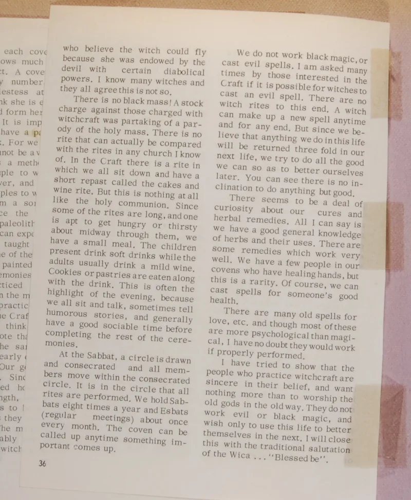 Witchcraft by Thain, Article on Witchcraft from USA.