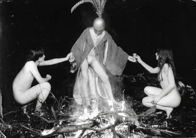 'Witches' Wedding: the bride wore nothing', photograph by John Moss, Camera Press, 1971