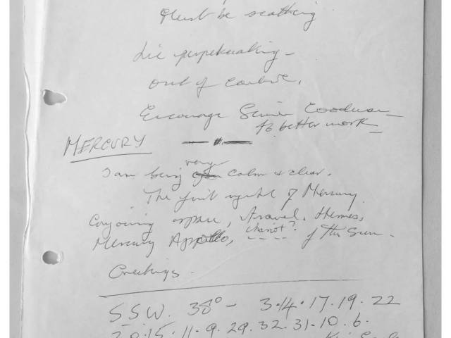 Alex Sanders Trance Notes, document 11126 a-b