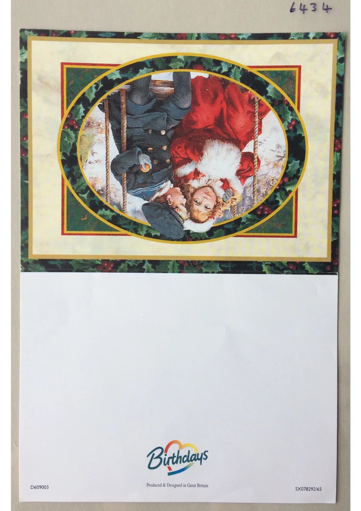 Christmas card to Alex, document 6434