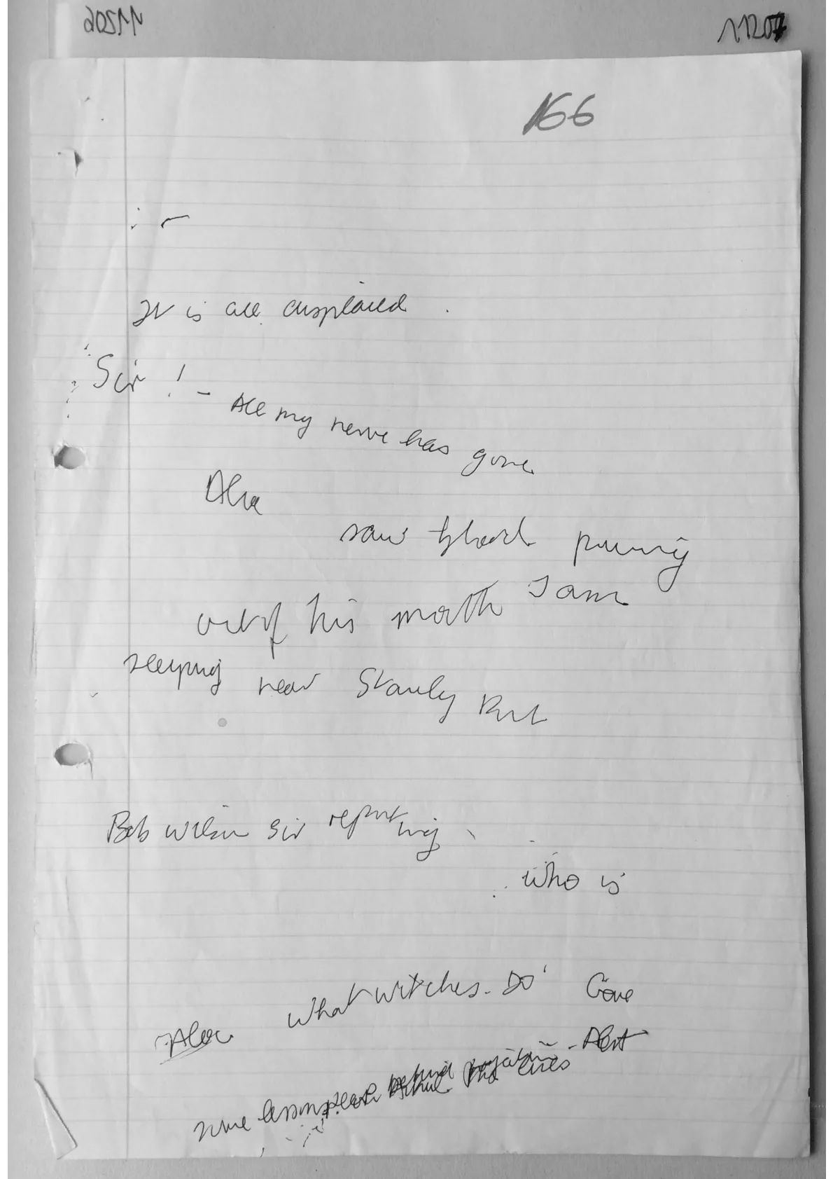 Handwritten Notes, document 11207