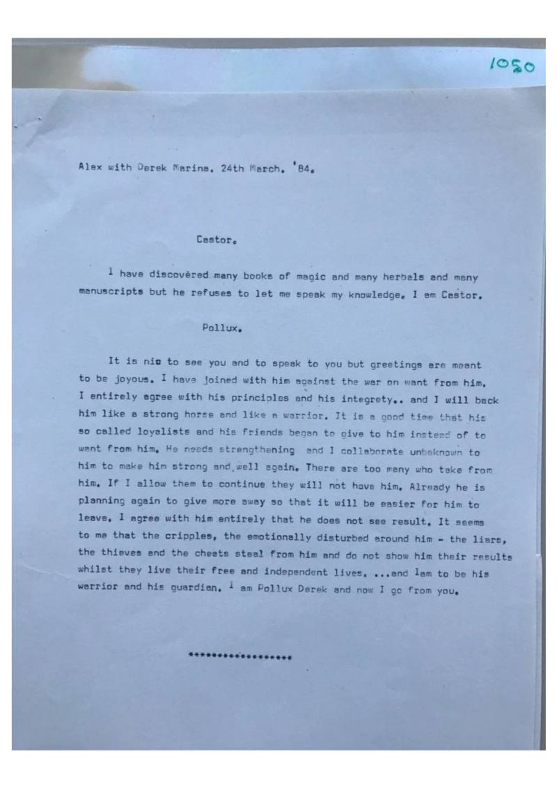 Trance Notes - Castor, document 1050