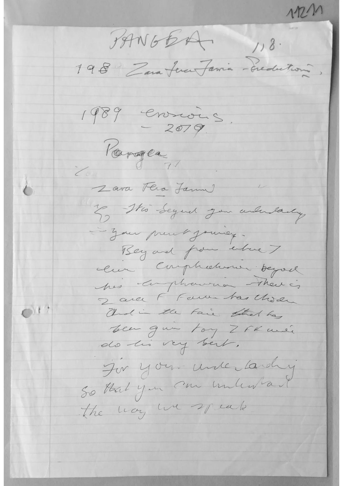 Trance Notes - Pangea, document 11211