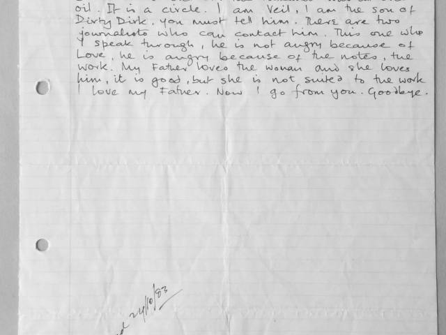 Trance notes: Veil. Document 2575