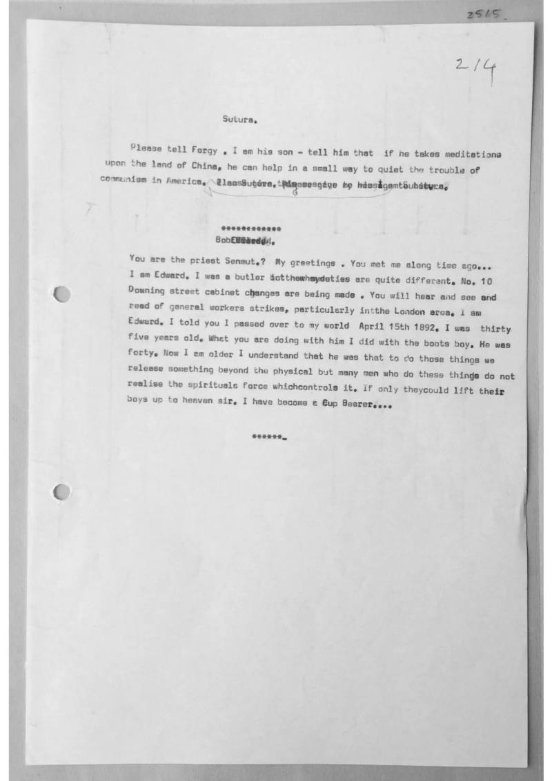 Typed trance notes - Sutura. Doc 2565