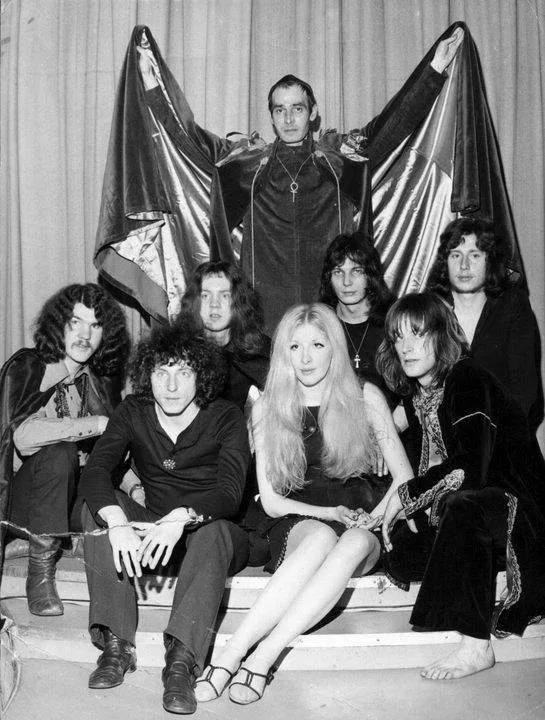 Alex and Maxine with band Black Widow
