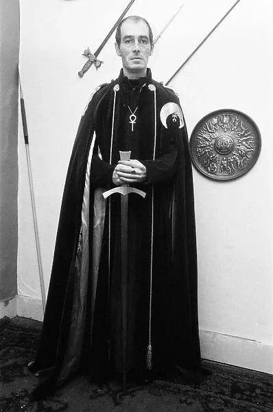 Alex with ritual tools
