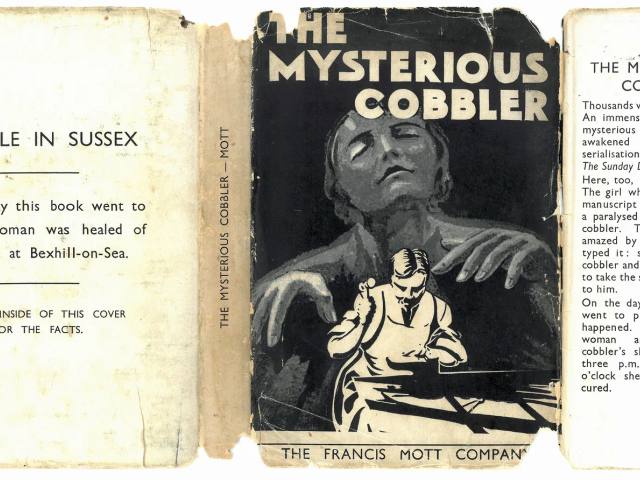 The Mysterious Cobbler, dust jacket, 1935