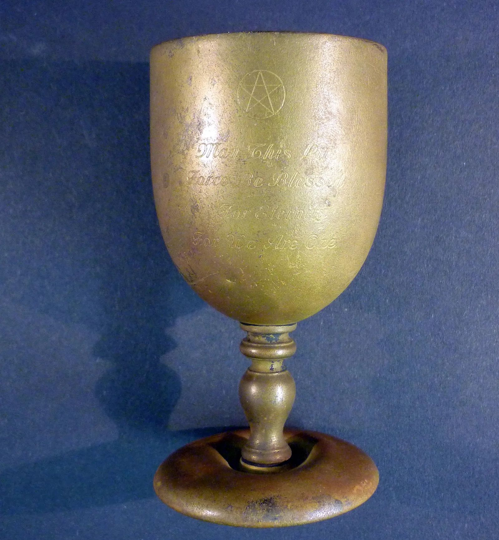Cup found on Bexhill beach, two views, 1989