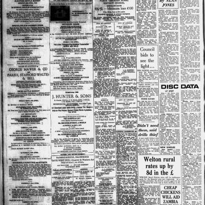 '"Black magic" casts a spell', Alan Jones, Lincolnshire Echo, 4 April 1970