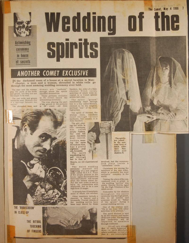 Newspaper article (P2) Amazing Wedding of the Spirits