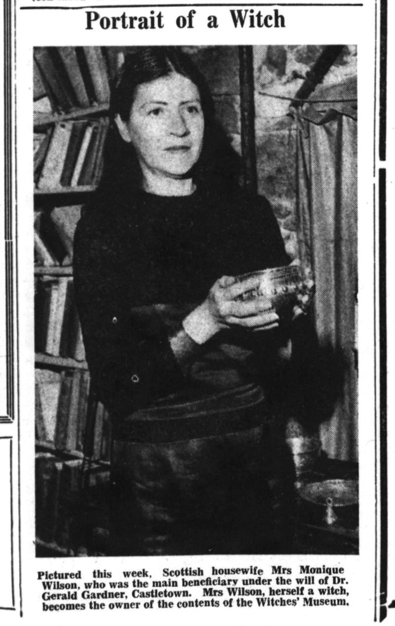 'Portrait of a Witch', Isle of Man Times, 13 March 1964