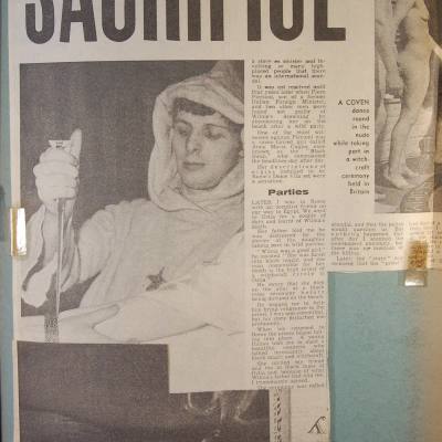 Ritual Sacrifice - news article (1970)