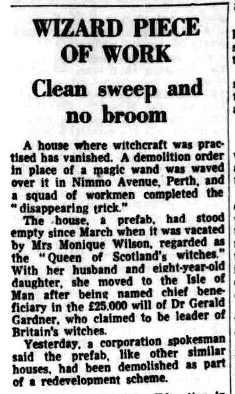 'Wizard piece of work', The Scotsman, 15 June 1964